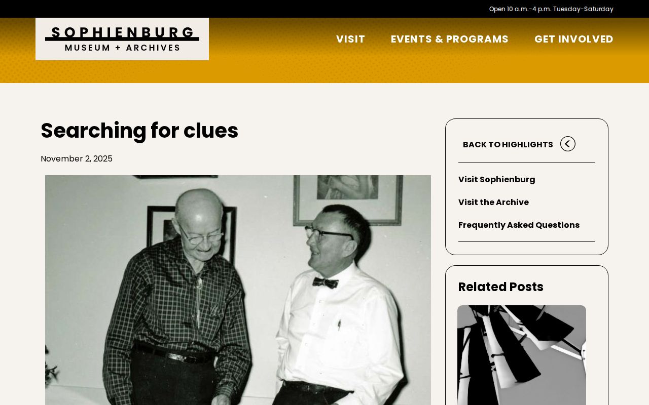New Braunfels city directory research at Sophienburg Museum and Archives